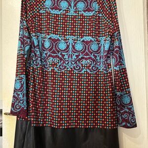 Hale Bob Elegant Long Sleeve Dress